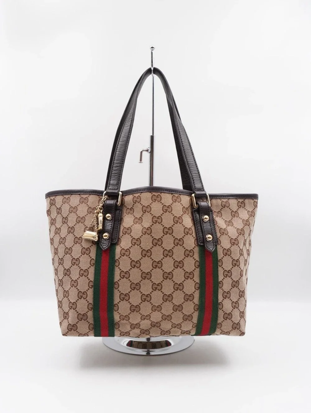 CO19 💟 Gucci GG Canvas Jolicoeur Tote